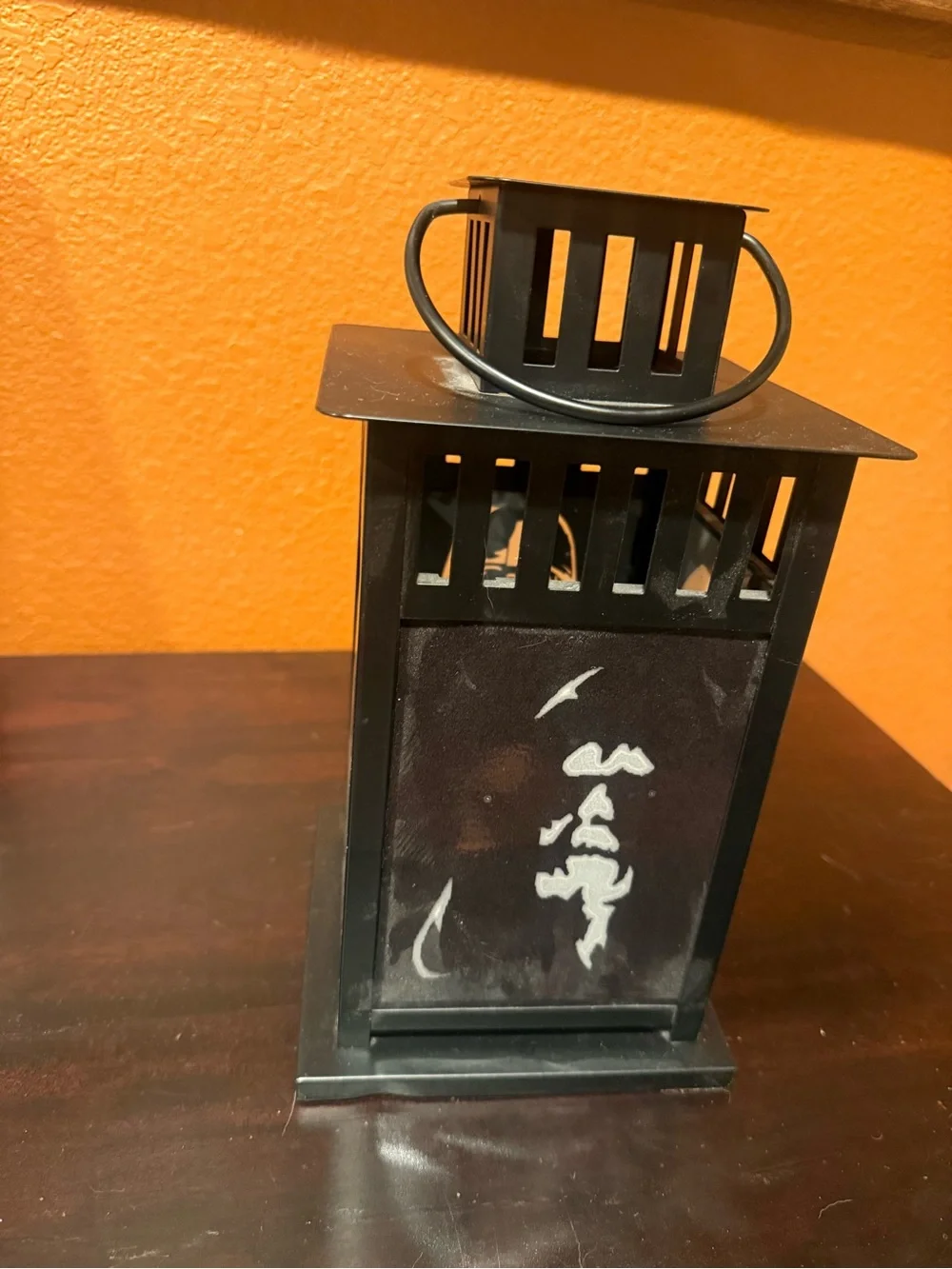 Star Wars Villains 4 sided Black Metal Decorative Lantern